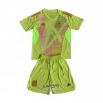 Segunda Camiseta Mexico Portero 2024 Nino
