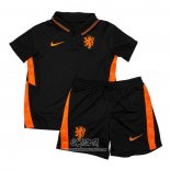 Segunda Camiseta Paises Bajos 2020-2021 Nino