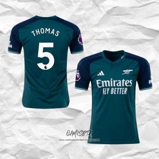 Tercera Camiseta Arsenal Jugador Thomas 2023-2024