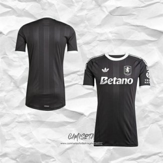 Camiseta Aston Villa Portero 2025-2026 Negro Tailandia