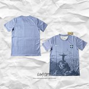 Camiseta Brasil Jesus 2025-2026 Gris Tailandia