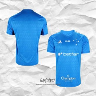 Camiseta Cruzeiro Portero 2023 Azul Tailandia