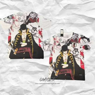 Camiseta Japon Anime ONE PIECE 2025-2026 Blanco Tailandia
