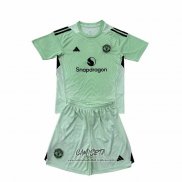 Camiseta Manchester United Portero 2025-2026 Nino Verde