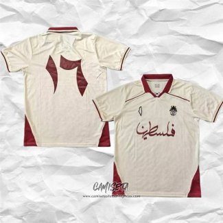 Camiseta Palestina Special 2025-2026 Blanco Rojo Tailandia