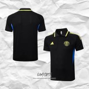 Camiseta Polo del Manchester United 2025-2026 Amarillo Negro