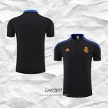 Camiseta Polo del Real Madrid 2022-2023 Negro y Azul