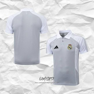 Camiseta Polo del Real Madrid 2025-2026 Gris