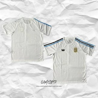 Camiseta Pre Partido del Argentina 2025 Blanco