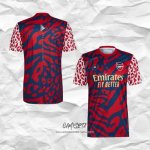 Camiseta Pre Partido del Arsenal 2024-2025 Rojo