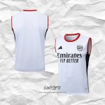 Camiseta de Entrenamiento AC Milan 2025-2026 Sin Mangas Blanco