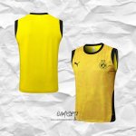 Camiseta de Entrenamiento Borussia Dortmund 2025-2026 Sin Mangas Amarillo