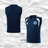 Camiseta de Entrenamiento Cruzeiro 2025-2026 Sin Mangas Azul