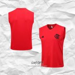 Camiseta de Entrenamiento Flamengo 2023-2024 Sin Mangas Rojo