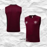 Camiseta de Entrenamiento Fluminense 2025-2026 Sin Mangas Rojo