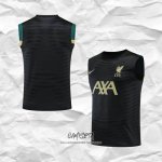 Camiseta de Entrenamiento Liverpool 2022-2023 Sin Mangas Negro