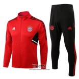 Chandal de Chaqueta del Bayern Munich 2022-2023 Nino Rojo