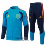 Chandal de Chaqueta del Espana 2026-2027 Nino Azul