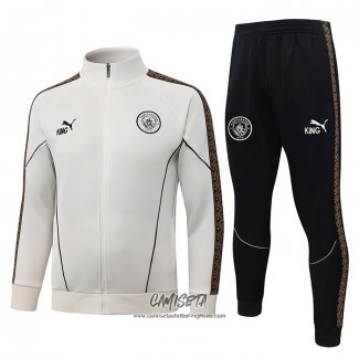 Chandal de Chaqueta del Manchester City 2026-2027 Crema