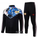Chandal de Chaqueta del Manchester United 2026-2027 Nino Negro