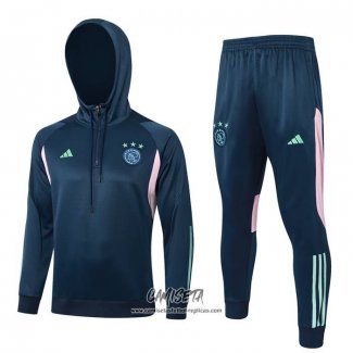 Chandal de Sudadera del Ajax 2023-2024 Nino Azul