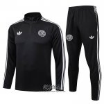 Chandal de Sudadera del Alemania 125 Aniversario 2025-2026 Nino Negro