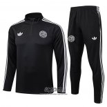 Chandal de Sudadera del Alemania 125 Aniversario 2025-2026 Nino Negro