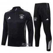 Chandal de Sudadera del Alemania 2025-2026 Nino Negro