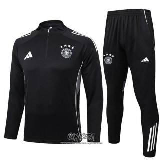 Chandal de Sudadera del Alemania 2025-2026 Nino Negro