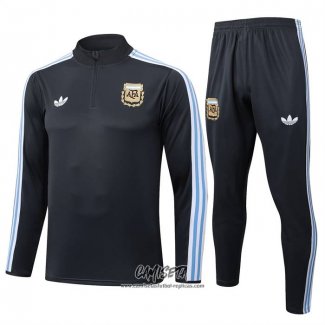Chandal de Sudadera del Argentina 2025-2026 Nino Gris