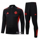 Chandal de Sudadera del Bayern Munich 2025-2026 Nino Negro