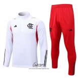 Chandal de Sudadera del Flamengo 2023-2024 Nino Blanco