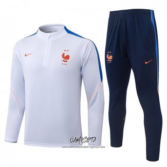 Chandal de Sudadera del Francia 2026-2027 Blanco