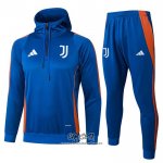 Chandal de Sudadera del Juventus 2024-2025 Nino Azul