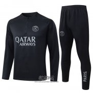Chandal de Sudadera del Paris Saint-Germain 2025-2026 Negro