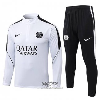 Chandal de Sudadera del Paris Saint-Germain 2026-2027 Blanco