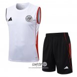 Chandal del Ajax 2025-2026 Sin Mangas Blanco
