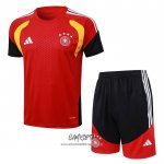 Chandal del Alemania 2025-2026 Manga Corta Rojo - Pantalon Corto