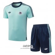 Chandal del Alemania 2026-2027 Manga Corta Verde - Pantalon Corto