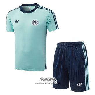 Chandal del Alemania 2026-2027 Manga Corta Verde - Pantalon Corto