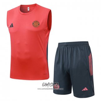 Chandal del Bayern Munich 2025-2026 Sin Mangas Naranja