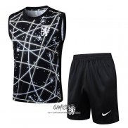 Chandal del Chelsea 2025-2026 Sin Mangas Negro