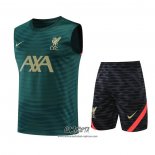 Chandal del Liverpool 2022-2023 Sin Mangas Verde