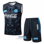 Chandal del Napoli 2025-2026 Sin Mangas Negro
