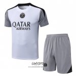 Chandal del Paris Saint-Germain 2026-2027 Manga Corta Blanco - Pantalon Corto