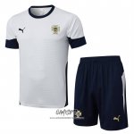Chandal del Portugal 2024-2025 Manga Corta Blanco - Pantalon Corto