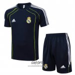 Chandal del Real Madrid 2025-2026 Manga Corta Azul - Pantalon Corto