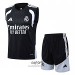 Chandal del Real Madrid 2025-2026 Sin Mangas Negro