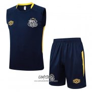 Chandal del Santos 2025-2026 Sin Mangas Azul