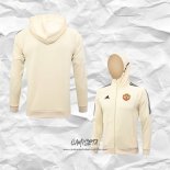 Chaqueta con Capucha del Manchester United 2023-2024 Amarillo